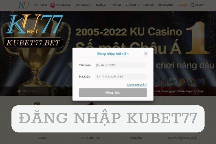 Người chơi không nên đăng nhập Kubet77 quá nhiều lần.