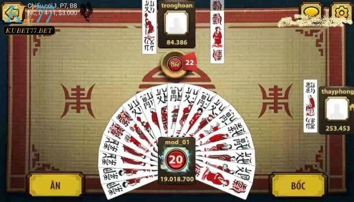 Cách chơi bài chắn Kubet